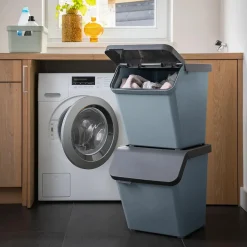 Sunware Prullenbakken En Manden>Sigma home - Prullenbak met deksel - 60L