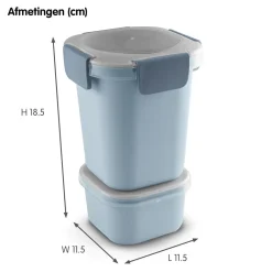 Sunware Vershouden & Meenemen<Sigma home - Lunchbeker - 2-delig
