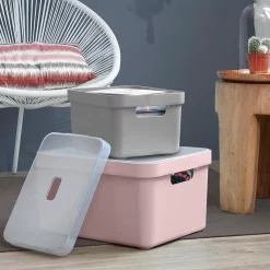 Sunware Opbergmanden En- Kratten<Sigma home - Opbergbox - 13L - 6-delig