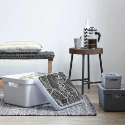 Sunware Opbergmanden En- Kratten<Sigma home - Opbergbox - 32L - 4-delig