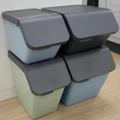 Sunware Prullenbakken En Manden<Sigma home - Prullenbak met deksel - 40L