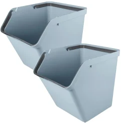 Sunware Prullenbakken En Manden<Sigma home sorteer unit 60L blauw- 2 dlg