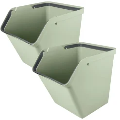 Sunware Prullenbakken En Manden<Sigma home sorteer unit 60L groen- 2 dlg