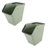 Sunware Prullenbakken En Manden<Sigma home sorteer unit 40L groen-2 dlg