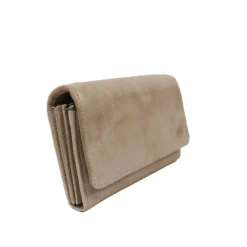 Bear Design Portemonnees<Sigrid - Leren portemonnee - Overslag - 15 pasjes