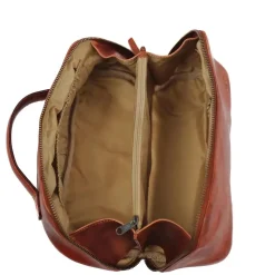 Bear Design Toilettassen<Simone - Leren toilettas - 3 vakken