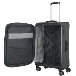 Travelite Koffers & Trolleys>Skaii 4 Wheel Trolley M Expandable | 67 L