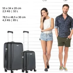 Carryon Koffers & Trolleys>Skyhopper Kofferset 2-delig
