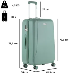 Carryon Koffers & Trolleys>Skyhopper Kofferset 2-delig