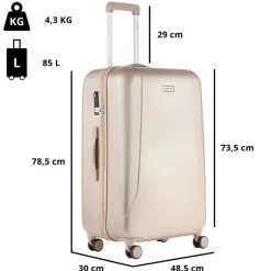 Carryon Koffers & Trolleys<Skyhopper Kofferset 3-delig Champagne