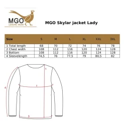 DAMES Mgo Zomerjassen|Waterdichte Jassen>Skylar Dames - Hardshell Jas - Waterdicht