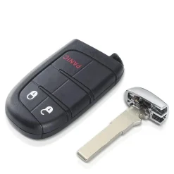 Xeod Autosleutelhoesjes>Sleutelbehuizing 3 knops geschikt voor Fiat