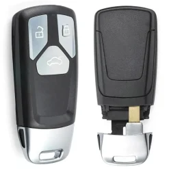 Xeod Autosleutelhoesjes>Sleutelbehuizing 3 knops geschikt voor Audi