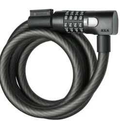 Axa Fietssloten<Slot kabelslot resolute 180/15 code Zwart