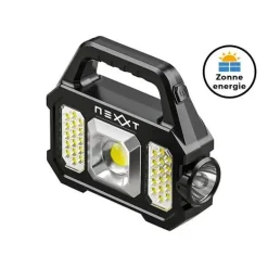 Nexxt Zaklampen|Zaklampen<Solar oplaadbare zaklamp