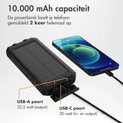 Imoshion Powerbanks|Powerbanks<Solar Powerbank 10.000 mAh