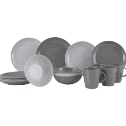 Gimex Serviezen<Solid Line Granite 16 Stuks