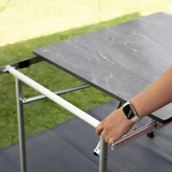 Travellife Campingtafels<Sorrento Tafel Brown Uitschuifbaar