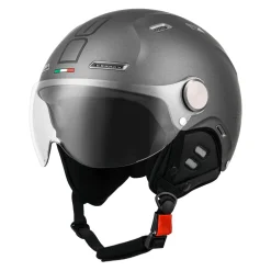 Demm Fietshelmen Voor Volwassenen<Speed Pedelec 2 fietshelm vizier Grijs