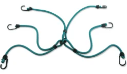 Masterlock Bagagedrageraccessoires<Spinsnelbinder - 6 poten - 80cm