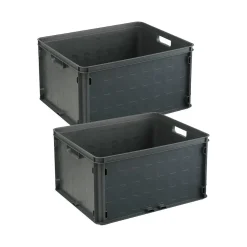Sunware Opbergmanden En- Kratten>Square - Gesloten krat - 52L - 2-delig