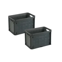Sunware Opbergmanden En- Kratten>Square - Gesloten krat - 26L - 2-delig