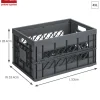 Sunware Opbergmanden En- Kratten>Square - Vouwkrat met koeltas - 45L