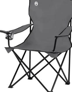 Coleman Campingstoelen<Standaard Quad Campingstoel -Opvouwbaar-Grijs