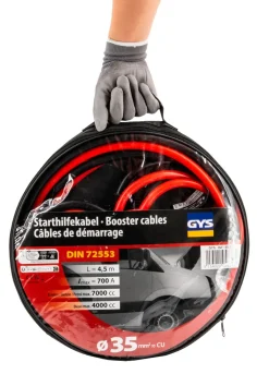 Gys Acculaders & Starthulpen<Startkabels 700A - Geïsoleerd - 4,5m