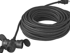 Proplus Stekkers & Kabels<Stekkerdoos Schuko 3-voudig - 25M