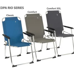 Bo-camp Campingstoelen<Stoel Copa Rio XL Grijs