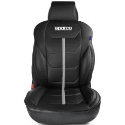 Sparco Stoel- En Stuurhoezen|Autostoelbeschermers<Stoelhoes - Zwart met Grijs