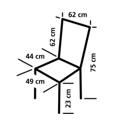 Eurotrail Campingstoelen>Strandstoel Perez