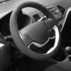 Carpoint Stoel- En Stuurhoezen<Stuurhoes universeel suedine zwart