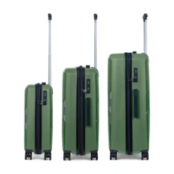 Travelz Koffers & Trolleys<Swinger Harde kofferset 3-dlg Groen