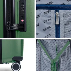 Travelz Koffers & Trolleys<Swinger Middenmaat koffer met Expander 67cm Groen