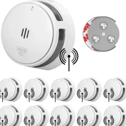 Savs Rookmelders<S10-W Koppelbare rookmelder + magneet 10pack