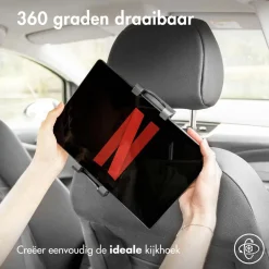 Imoshion Telefoon & Tablethouders>Tablethouder Auto - 360º Draaibaar