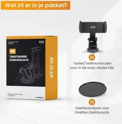 R2B Telefoon & Tablethouders>Tablethouder/Telefoonhouder Auto Zuignap