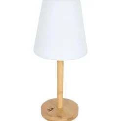 Bo-camp Tafellampen<Tafellamp Cambridge L bamboe