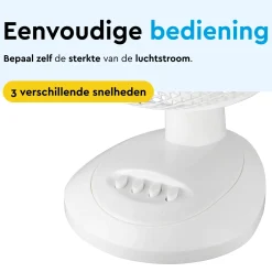 Brasq Ventilators<Tafelventilator 30 cm - 3 snelheden - 40 Watt