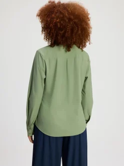 Human Nature Travelkleding|Blouses<Talence - Travelblouse dames Groen
