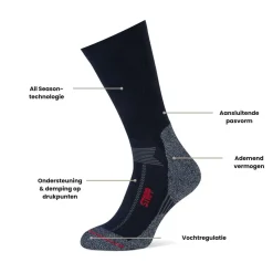 DAMES Stapp Sokken|Sokken>Techno Boston - 3 paar - Wandelsokken