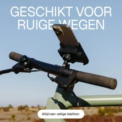 Wegman Fietstelefoonhouders|Fietstelefoonhouders>Telefoonhouder Fiets met Snelsluit klem