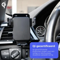 Wegman Telefoon & Tablethouders<Telefoonhouder Auto Draadloze Oplader