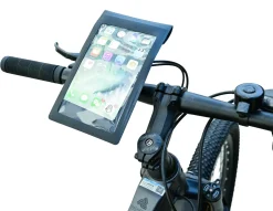 ANWB Fietstelefoonhouders|Fietstelefoonhouders<Telefoonhouder doorzichtig Zwart