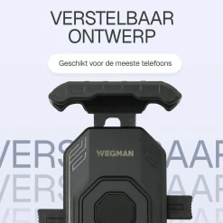Wegman Fietstelefoonhouders|Fietstelefoonhouders<Telefoonhouder Fiets met Automatische Sluiting