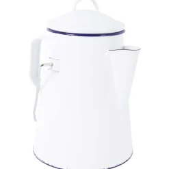 Bo-camp Keukenapparaten<Theeketel Emaille Wit 1,6L