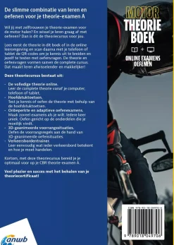 ANWB Rijbewijs Theorieboeken|Rijbewijs Theorieboeken<theorieboek + Online rijbewijs A - Motor