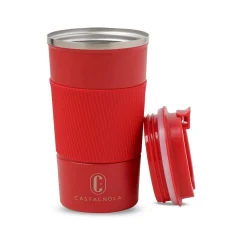 Castagnola Wateropslag & -Zuivering|Drink- & Thermosflessen<Thermosbeker To Go 510ml Rood